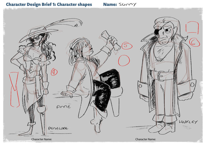 Character Design: Pirates 2