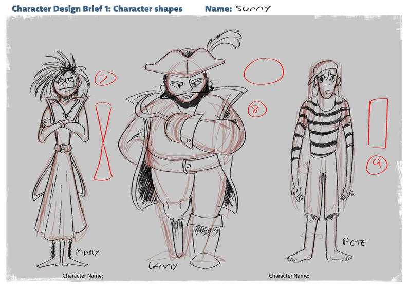 Character Design: Pirates 3