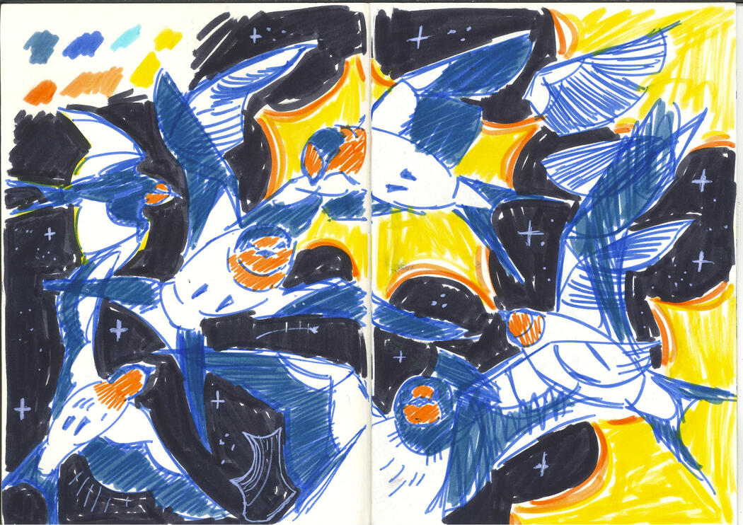 Concept Art: A gulp of swallows