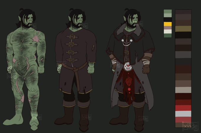 Original Character: Reference sheet